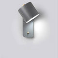 Rotatable Cylinder Wall Sconce 1-Light Nordic Style Lamp-Lighting > Wall Lights-casanuva-Gray-100V-120V-casanuva