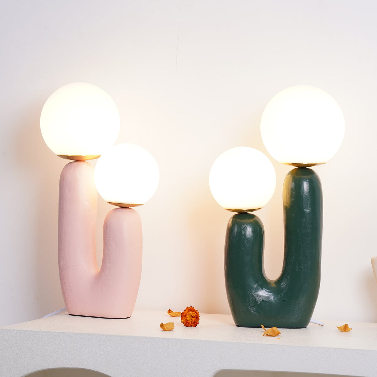 Rough Textured Table Lamp-Lighting > Table Lamps-casanuva-casanuva