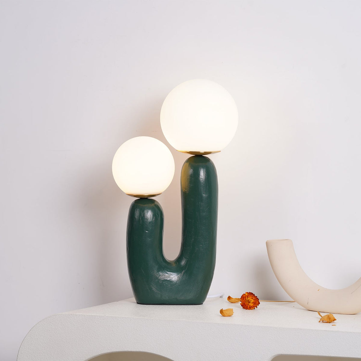 Rough Textured Table Lamp-Lighting > Table Lamps-casanuva-casanuva