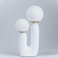 Rough Textured Table Lamp-Lighting > Table Lamps-casanuva-casanuva