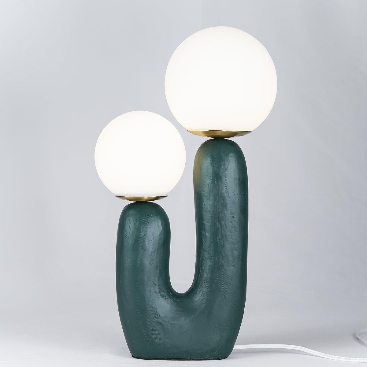 Rough Textured Table Lamp-Lighting > Table Lamps-casanuva-26cmx42cm-Green Original-US Plug-casanuva
