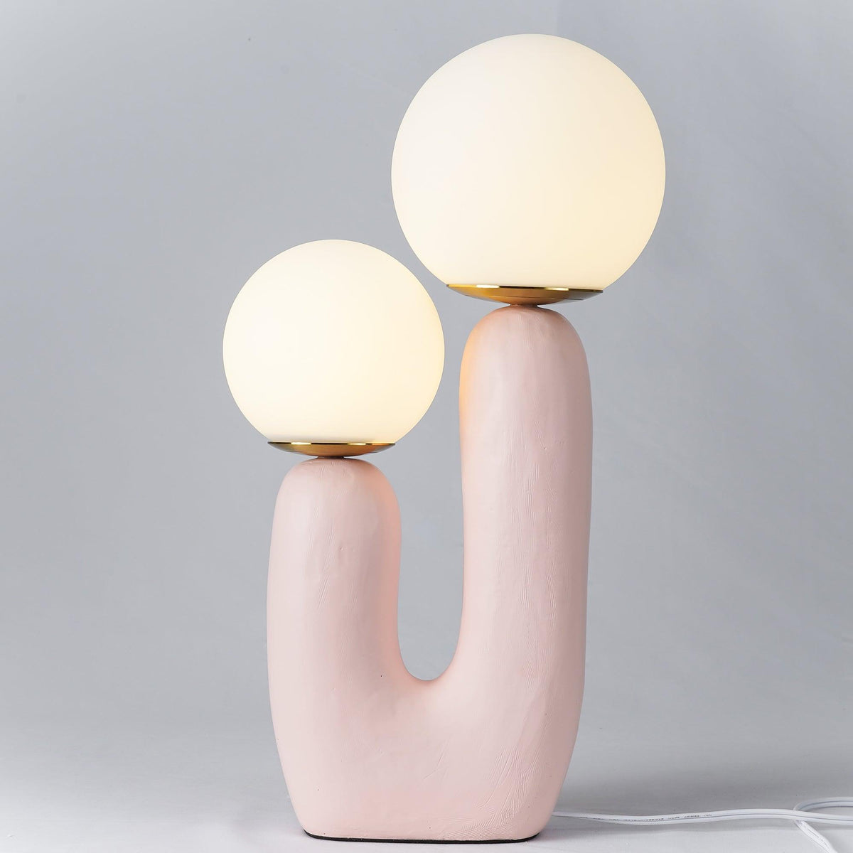 Rough Textured Table Lamp-Lighting > Table Lamps-casanuva-26cmx42cm-Pink Original-US Plug-casanuva