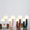 Rough Textured Table Lamp-Lighting > Table Lamps-casanuva-casanuva