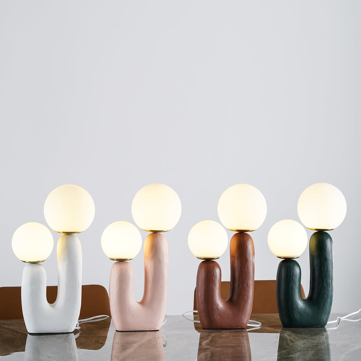 Rough Textured Table Lamp-Lighting > Table Lamps-casanuva-casanuva