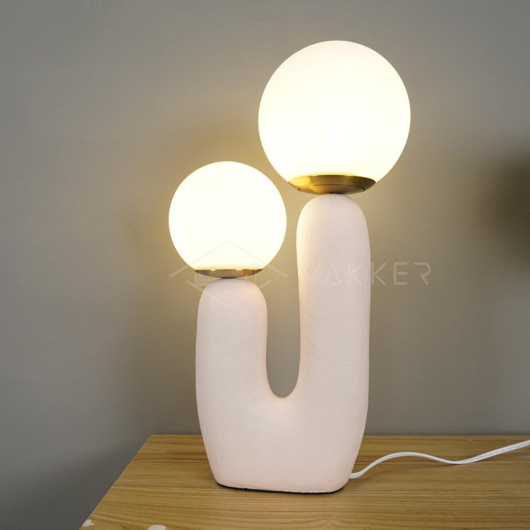 Rough Textured Table Lamp-Lighting > Table Lamps-casanuva-casanuva
