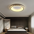 Round Acrylic Flush Mount Ceiling Light-Lighting > Ceiling Lights-casanuva-Black-3 Colour Change By Switch-casanuva