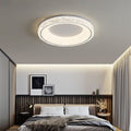 Round Acrylic Flush Mount Ceiling Light-Lighting > Ceiling Lights-casanuva-White-White Light-casanuva