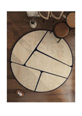 Round Carpet Soft Elegant Easy to Maintain French Style-Rugs & Mats > Area Rugs-casanuva-casanuva