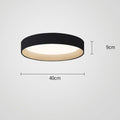 Round Ceiling Lamp Nordic Style-Lighting > Ceiling Lights-casanuva-casanuva