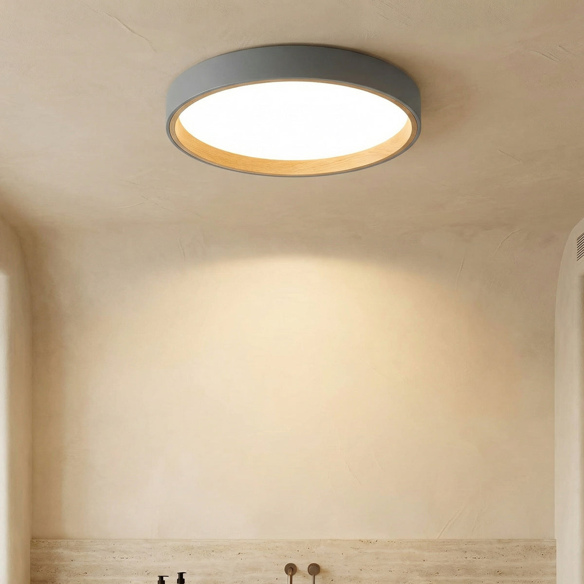 Round Ceiling Lamp Nordic Style-Lighting > Ceiling Lights-casanuva-casanuva