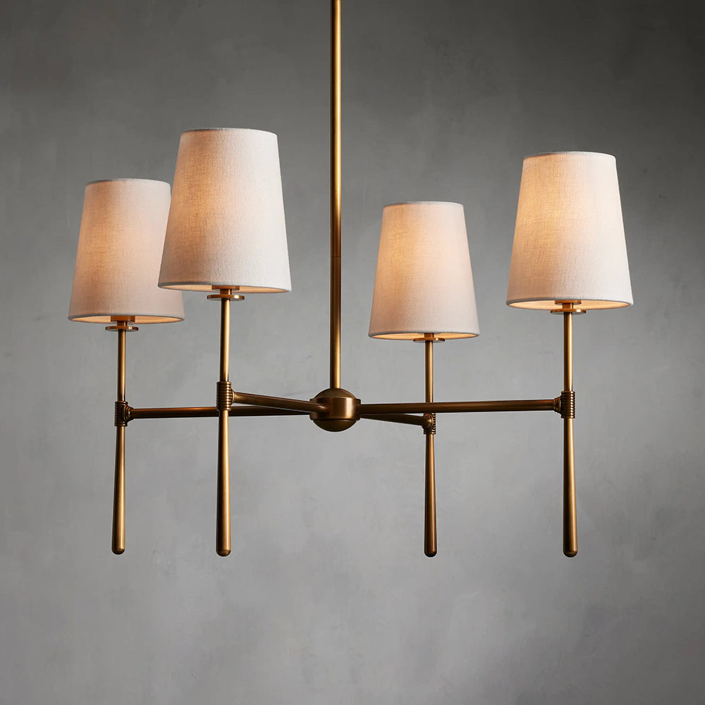 Round Chandelier Light Fixture-Lighting > Chandeliers & Pendant Lights-casanuva-casanuva