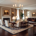 Round Chandelier Light Fixture-Lighting > Chandeliers & Pendant Lights-casanuva-casanuva