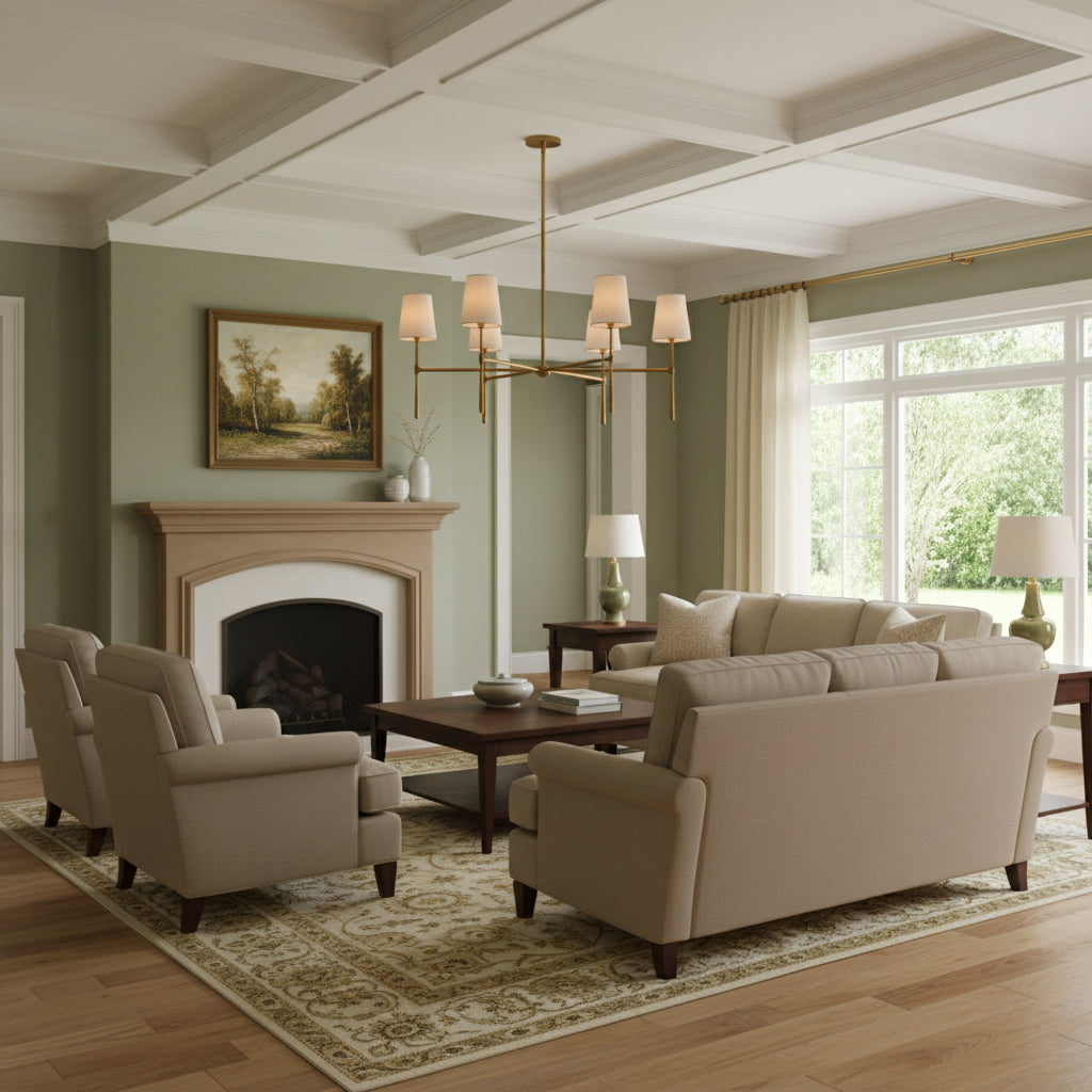 Round Chandelier Light Fixture-Lighting > Chandeliers & Pendant Lights-casanuva-casanuva