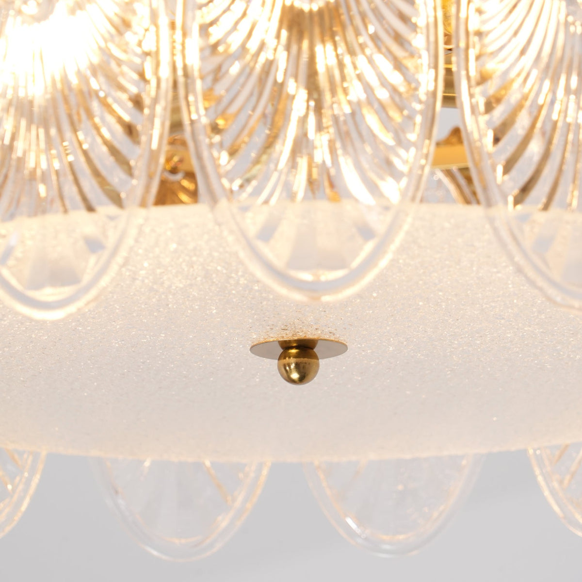 Round Decorative Glass Chandelier-Lighting > Chandeliers & Pendant Lights-casanuva-casanuva