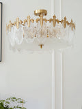 Round Decorative Glass Chandelier-Lighting > Chandeliers & Pendant Lights-casanuva-casanuva