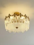 Round Decorative Glass Chandelier-Lighting > Chandeliers & Pendant Lights-casanuva-casanuva