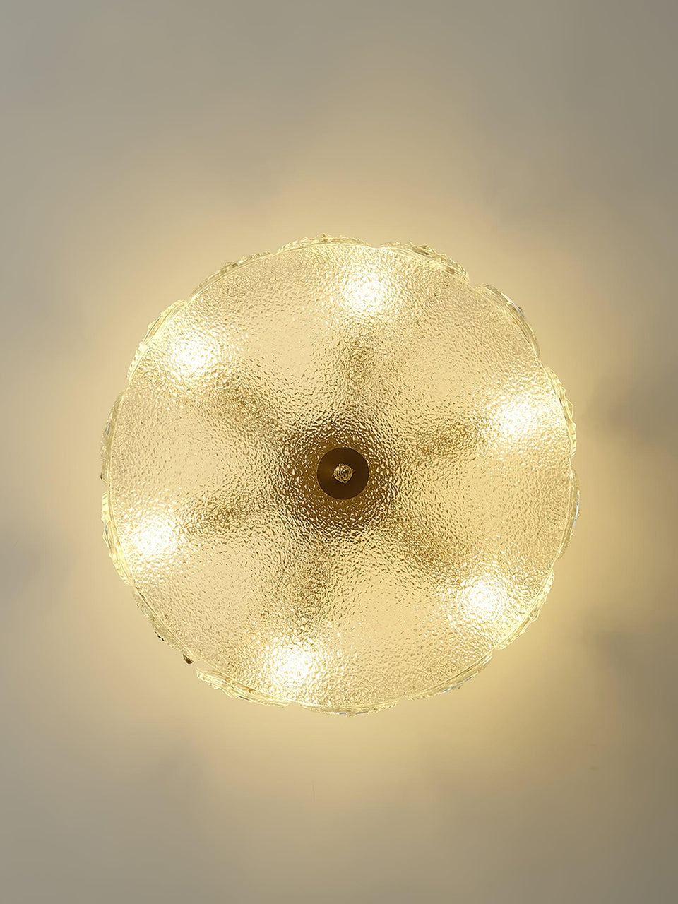 Round Decorative Glass Chandelier-Lighting > Chandeliers & Pendant Lights-casanuva-casanuva