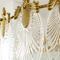 Round Decorative Glass Chandelier-Lighting > Chandeliers & Pendant Lights-casanuva-casanuva