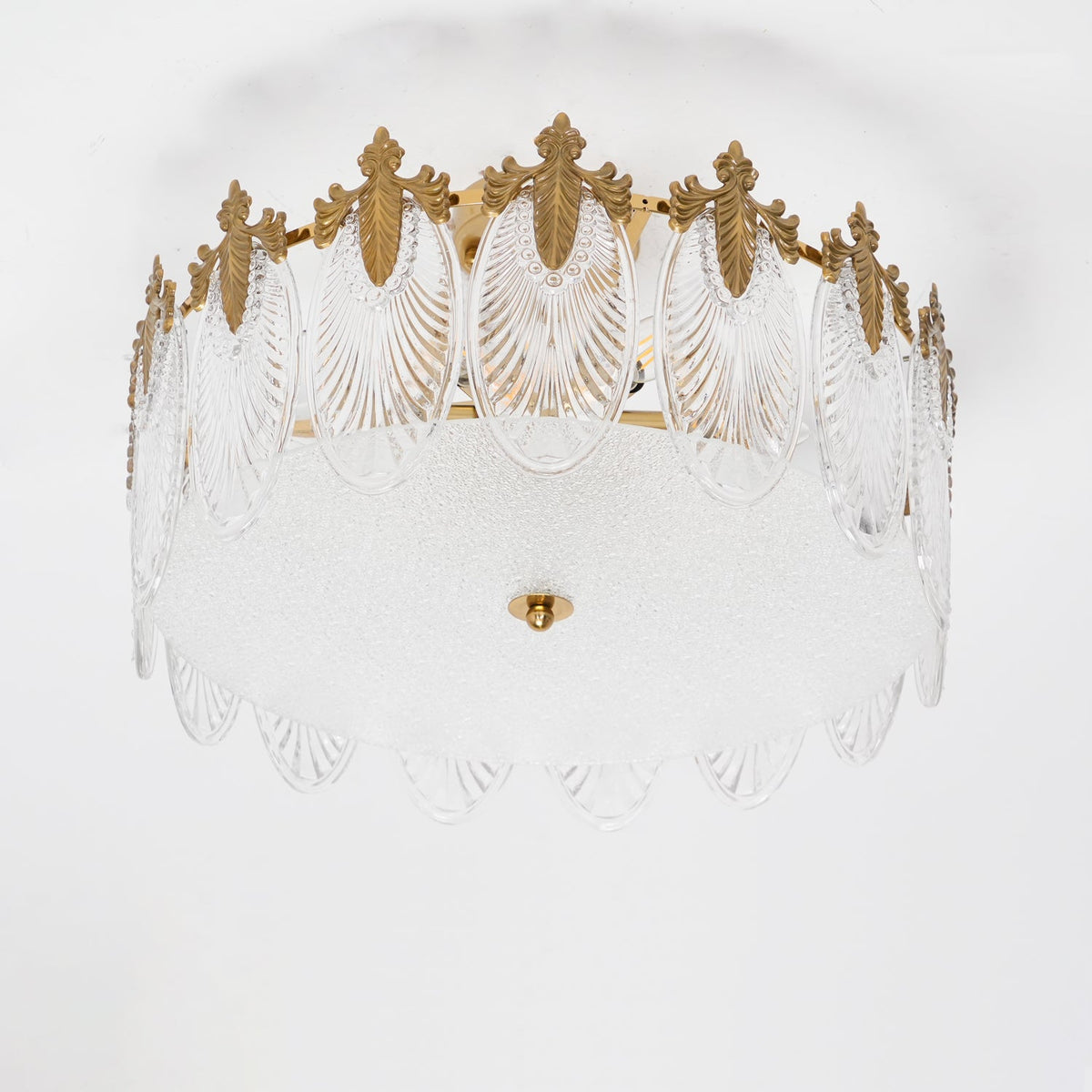 Round Decorative Glass Chandelier-Lighting > Chandeliers & Pendant Lights-casanuva-casanuva