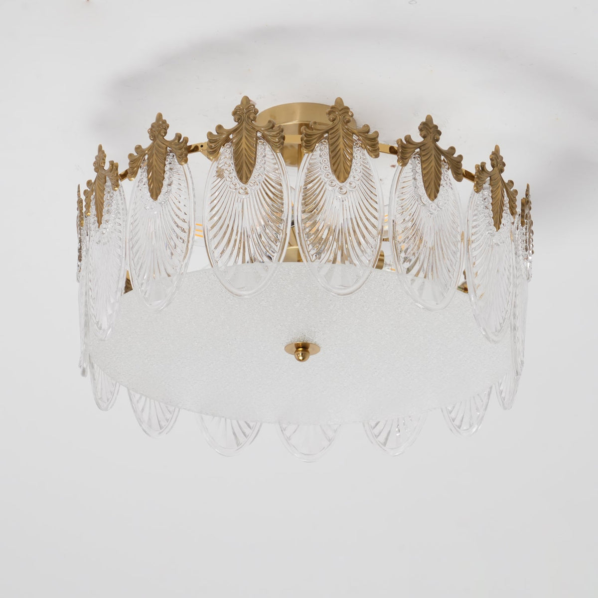 Round Decorative Glass Chandelier-Lighting > Chandeliers & Pendant Lights-casanuva-casanuva