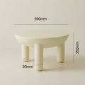 Round Dining Table Bold Design-Furniture > Dining Tables-casanuva-Cream-Large-casanuva