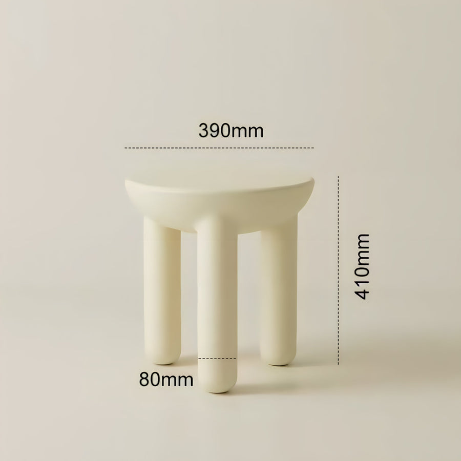 Round Dining Table Bold Design-Furniture > Dining Tables-casanuva-Cream-Small-casanuva