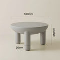 Round Dining Table Bold Design-Furniture > Dining Tables-casanuva-Gray-Large-casanuva
