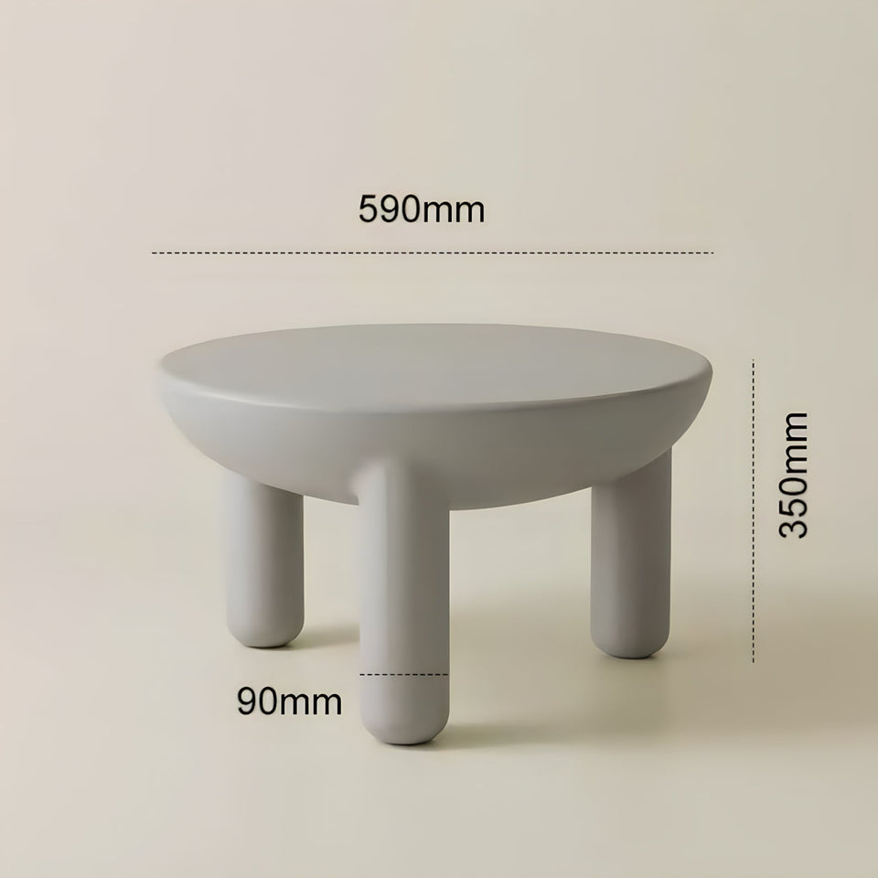 Round Dining Table Bold Design-Furniture > Dining Tables-casanuva-Gray-Large-casanuva