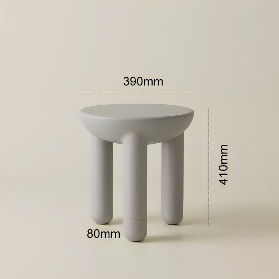 Round Dining Table Bold Design-Furniture > Dining Tables-casanuva-Gray-Small-casanuva