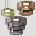 Round Glass Pendant Light Modern Design-Lighting > Pendant Lights-casanuva-casanuva