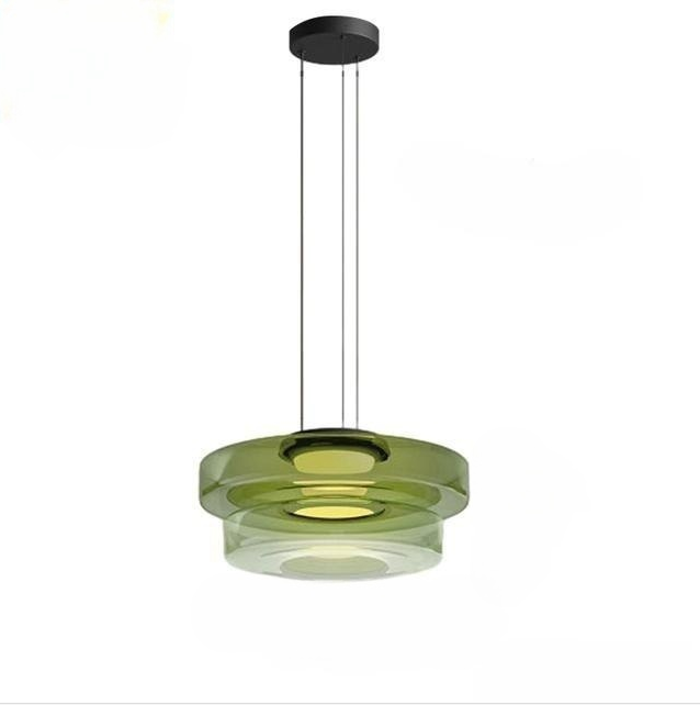 Round Glass Pendant Light Modern Design-Lighting > Pendant Lights-casanuva-casanuva