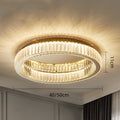Round Gold Crystal Ceiling Light-Lighting > Ceiling Lights-casanuva-casanuva