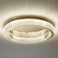 Round Gold Crystal Ceiling Light-Lighting > Ceiling Lights-casanuva-casanuva