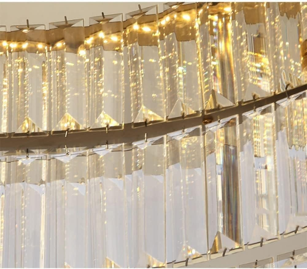 Round Gold Crystal Ceiling Light-Lighting > Ceiling Lights-casanuva-casanuva