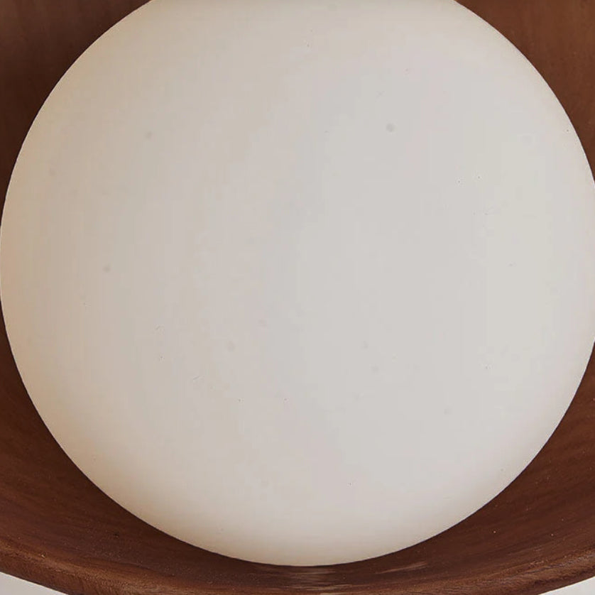 Round Iron Resin Wall Sconce Lamp 1-Light Minimalist Design-Lighting > Wall Lights-casanuva-casanuva