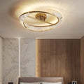 Round LED Crystal Ceiling Lamp for Living Room Lighting-Lighting > Ceiling Lights-casanuva-casanuva