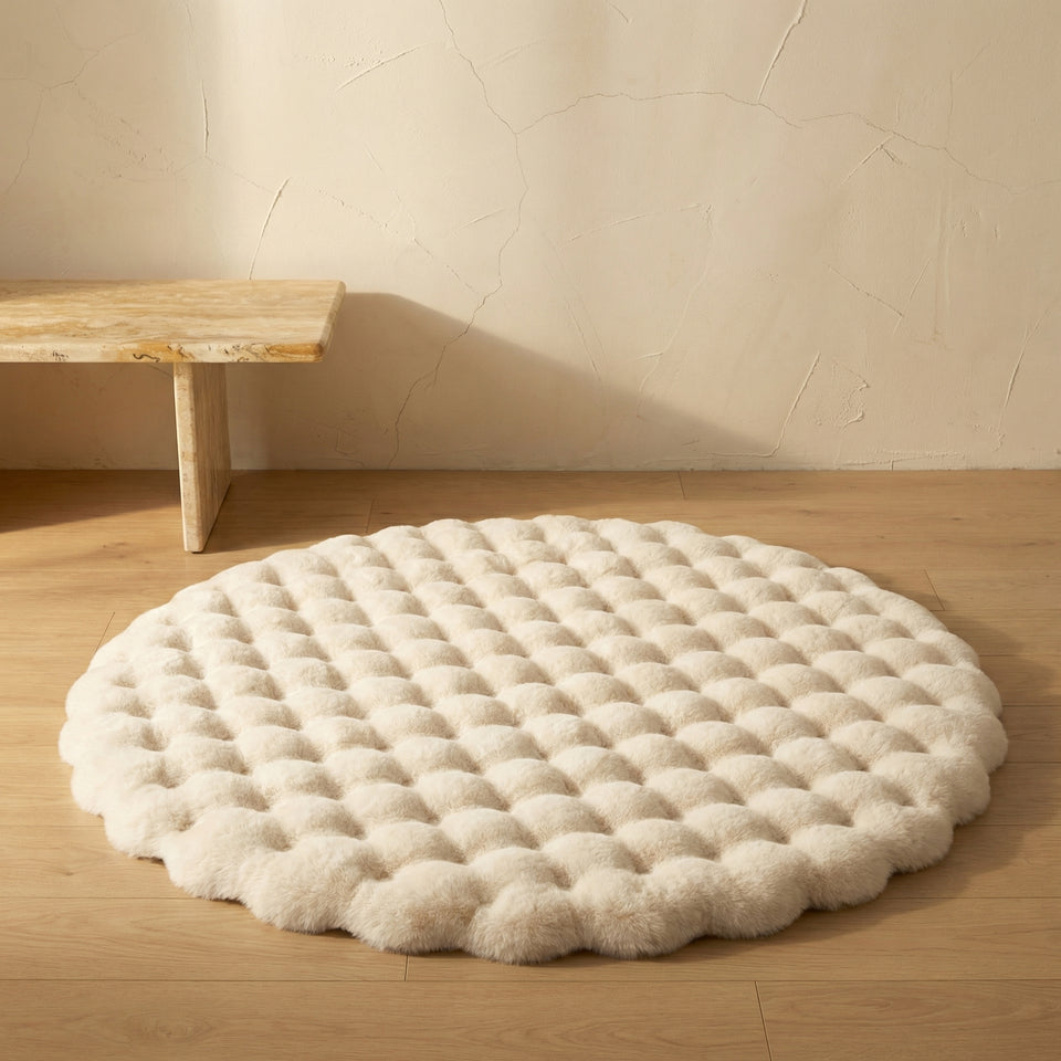 Round Rug Elegant Design for Stylish Living Spaces-Rugs & Mats > Area Rugs-casanuva-casanuva