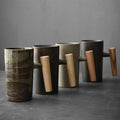 Rustic Ceramic Mug Vintage Drinkware-Kitchen & Dining > Tableware-casanuva-casanuva