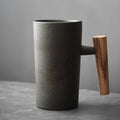 Rustic Ceramic Mug Vintage Drinkware-Kitchen & Dining > Tableware-casanuva-Onyx-Single Mug-casanuva