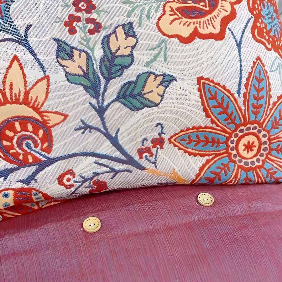 Rustic Floral Boho Pillowcases Set of 2-Bedding & Bath > Pillowcases-casanuva-casanuva