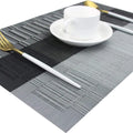 Rustic Woven Placemats Washable Heat Resistant Table Mats-Kitchen & Dining > Placemats-casanuva-casanuva