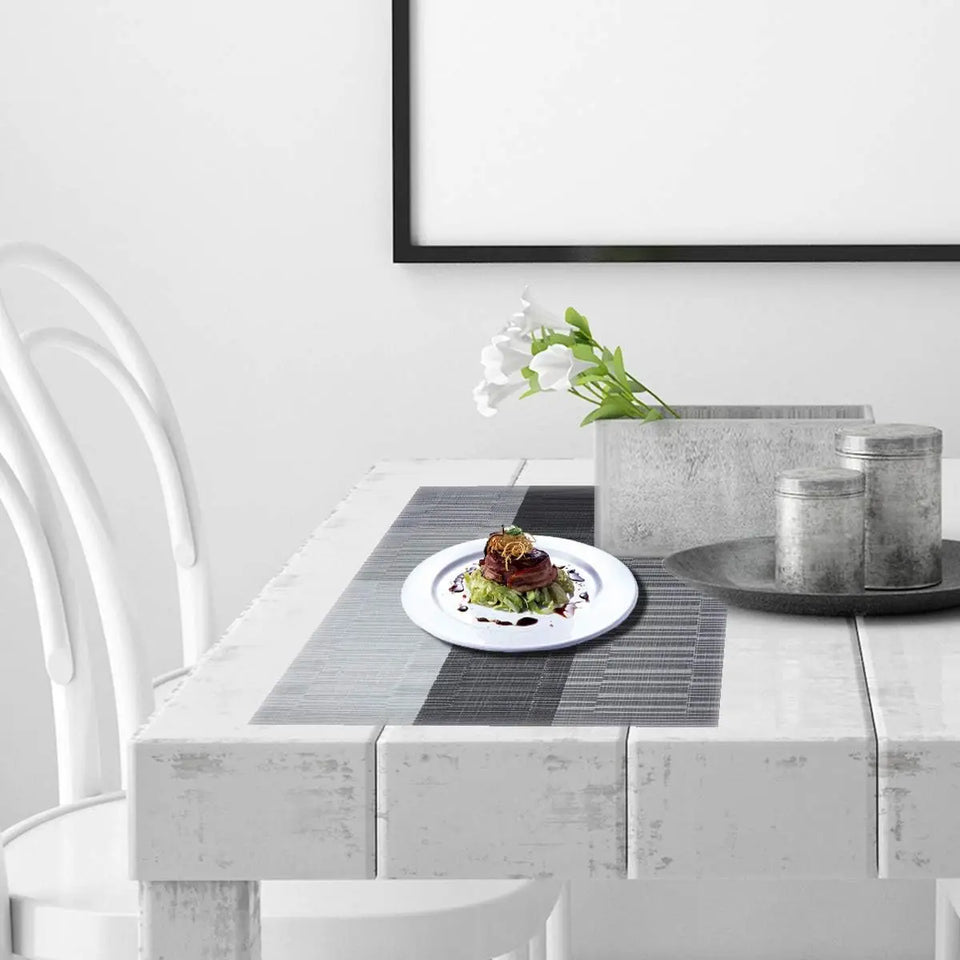 Rustic Woven Placemats Washable Heat Resistant Table Mats-Kitchen & Dining > Placemats-casanuva-casanuva
