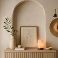 Salt Lamp Shamanic Purification Natural Himalayan Crystal-Lighting > Ambient Lighting-casanuva-casanuva