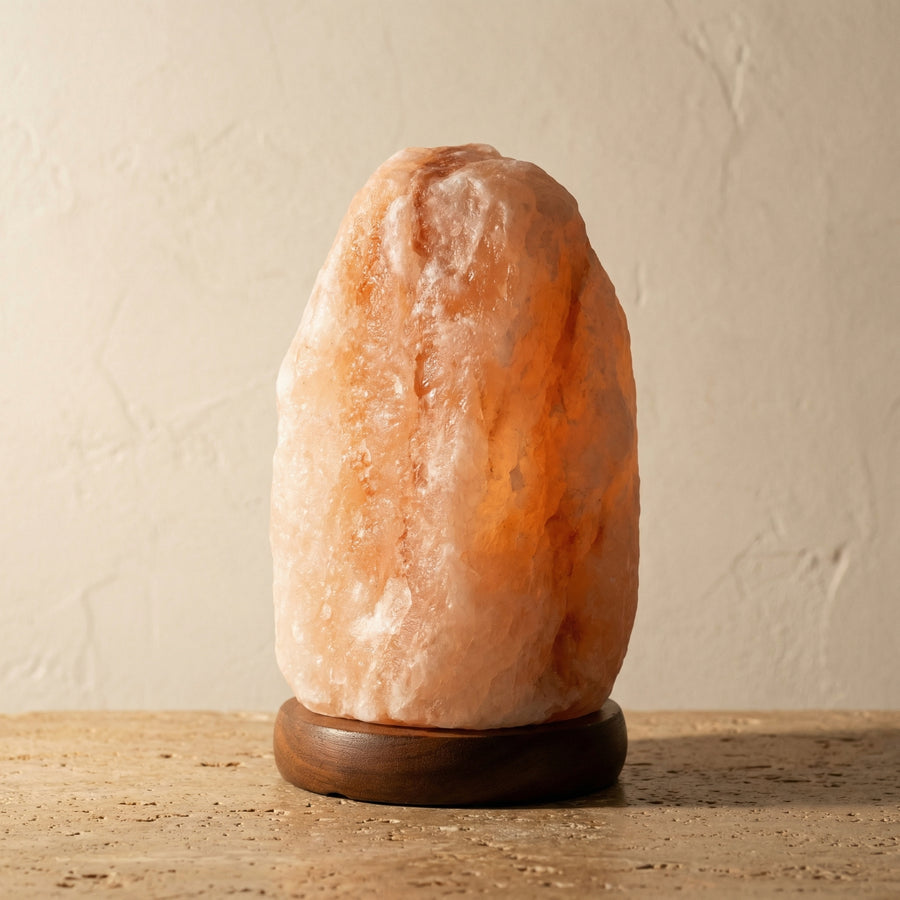 Salt Lamp Shamanic Purification Natural Himalayan Crystal-Lighting > Ambient Lighting-casanuva-casanuva