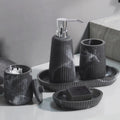 Sandstone Bath Accessory Set Stylish Multipurpose Bathroom Decor-Bedding & Bath > Bathroom Accessories-casanuva-casanuva