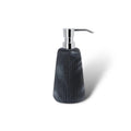 Sandstone Bath Accessory Set Stylish Multipurpose Bathroom Decor-Bedding & Bath > Bathroom Accessories-casanuva-Black & Silver Soap Di...-casanuva