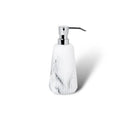 Sandstone Bath Accessory Set Stylish Multipurpose Bathroom Decor-Bedding & Bath > Bathroom Accessories-casanuva-Marble White & Silver ...-casanuva