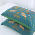 Scandinavian Bird Cotton Gauze Pillowcases Set of 2-Bedding & Bath > Pillowcases-casanuva-casanuva