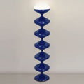 Scandinavian Cream Acrylic Iron Round Floor Lamp 1-Light for Bedroom-Lighting > Floor Lamps-casanuva-casanuva