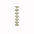 Scandinavian Cream Acrylic Iron Round Floor Lamp 1-Light for Bedroom-Lighting > Floor Lamps-casanuva-casanuva